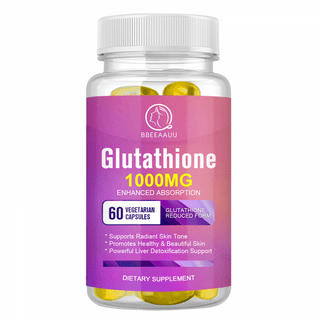 Glutathione Pills Before After