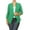 Kelly Green, variant on Women's Plus Size Draped Neck Open Front Cardigan Jacket