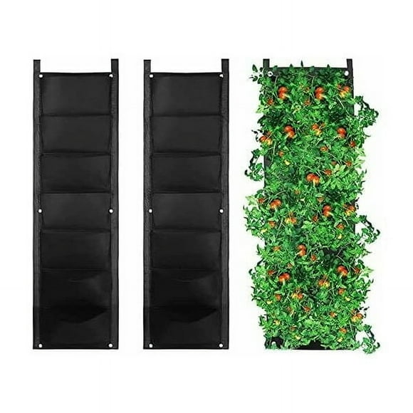 Innovative Hanging Flower Pot for Urban Gardens, Reusable and Portable Vertical Planter, Waterproof Design Space Saving