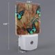 thumbnail image 2 of Fotbe Vintage Butterfly Green Luz Nocturna LED, Luz de Noche con Sensor de Luz Natural de Anochecer a Amanecer, Se Enchufa a la Pared, Blanco Cálido 0.5W-UK, 2 of 7