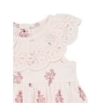 thumbnail image 4 of Modern Moments by Gerber Baby Girl Cotton Ruffle Novelty Lace Bubble Romper, Sizes 0/3 Months - 24 Months, 4 of 9