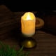 thumbnail image 4 of Fiudx Ofertas relámpago del día, solo en línea Decoraciones de bodas Velas LED para exteriores Velas votivas sin llama Velas de té de mesa Decoración de habitaciones Luces navideñas para la oficina D, 4 of 7