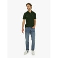 thumbnail image 6 of Chaps Men's and Big Men's Short Sleeve Performance Solid Polo Shirt, Sizes S-3XL, 6 of 7