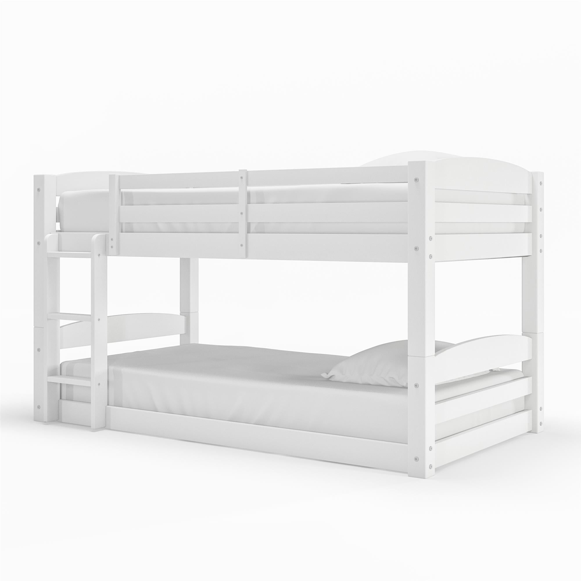 twin floor bunk bed