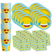 Emoji Tableware in Emoji Party Supplies 