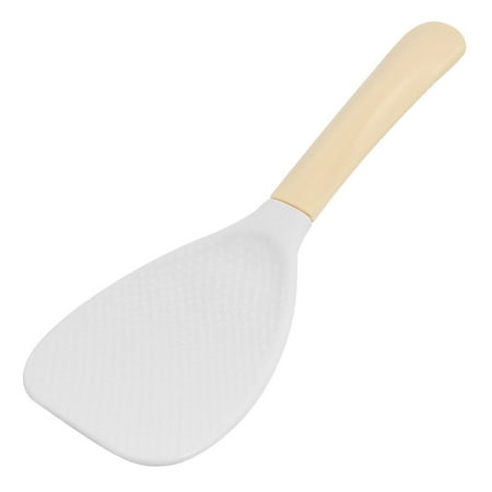 - Unique Bargains Kitchen Tool Reusable White Platsic Rice Paddle Scoop Spoon Ladle