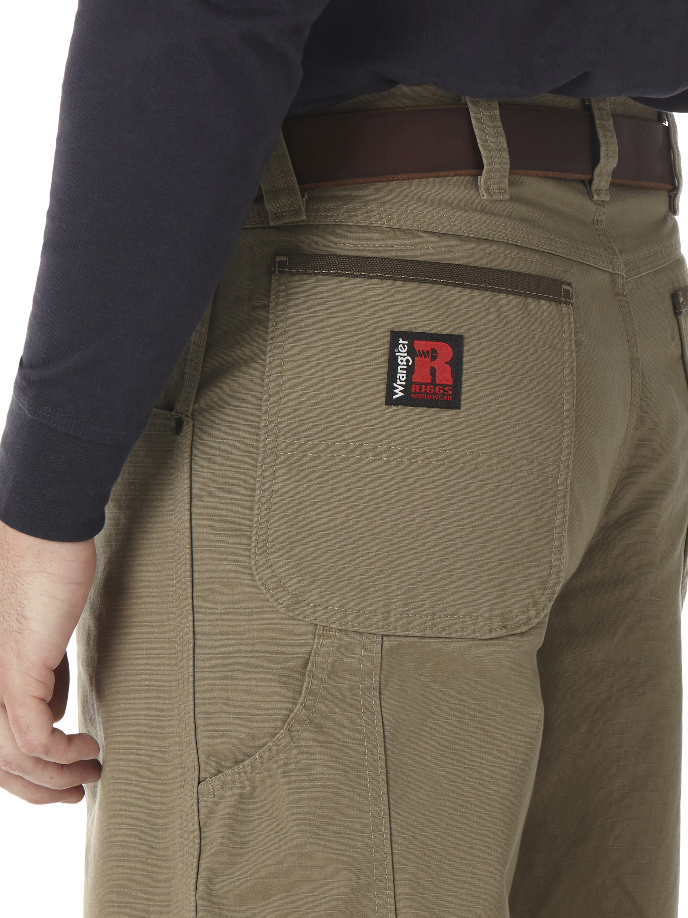 Wrangler® Men's and Big Men's Riggs Carpenter Pant with Tool Pocket (Sizes 30-60)