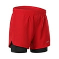 thumbnail image 4 of Pantalones cortos deportivos Shorts de carrera Lixada 2-en-1 para hombre Secado rápido Transpirable Lixada  Pantalones cortos deportivos, 4 of 7