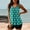 02 Army Green, variant on Weiqiqre Swim Suits Women Plus Size Two Piece Tummy Control Bathing Suits Blouson Tankini Top with Boy Shorts