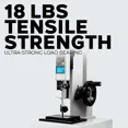 thumbnail image 6 of 500 Pcs 4 Inch Black Nylon Cable Wire Zip Ties 18 Lbs Electrical Network Cord, 6 of 6