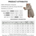 thumbnail image 4 of Gvmfive Women Knit Outerwear Open Front Cardigan Chunky Coat Sweater Jackets, 4 of 4