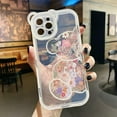 thumbnail image 6 of Compatible with iPhone 12 Pro Case, Cute Bear Camera Protector Clear Flowers Girls Women Case for iPhone 12 Pro, 6 of 8