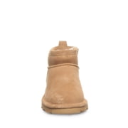 BEARPAW Shorty Youth Ankle Boot Iced Coffee Size 2 | Comfortable & Durable Slip On Winter Boot for Kids