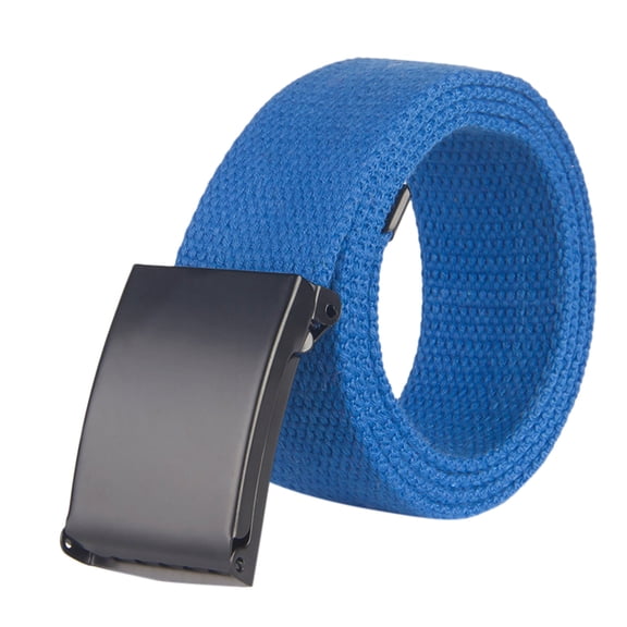 KDSJSXW Plus Size Belt Men Women Fashion Waist Belt Narrow Stretch Dress Belt Pants Belt Buckle Canvas Waistband Chain Belts For Women (E,One Size)