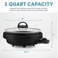 thumbnail image 5 of Parrilla eléctrica interior Aroma Housewares ASP-137B Grillet 3L, 5 of 5
