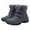 B Grey, variant on Women Winter Ankle Snow Boots Waterproof Lined Ankle Booties Wide Width Boots Warm Comfy Walking Soft Winter Shoes Size Black 40