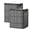 2PCS, variant on Extra Large Moving Bags with Zipper - Heavy Duty Waterproof Storage Bags for Clothes and Bedding - Stackable for Compact Storage