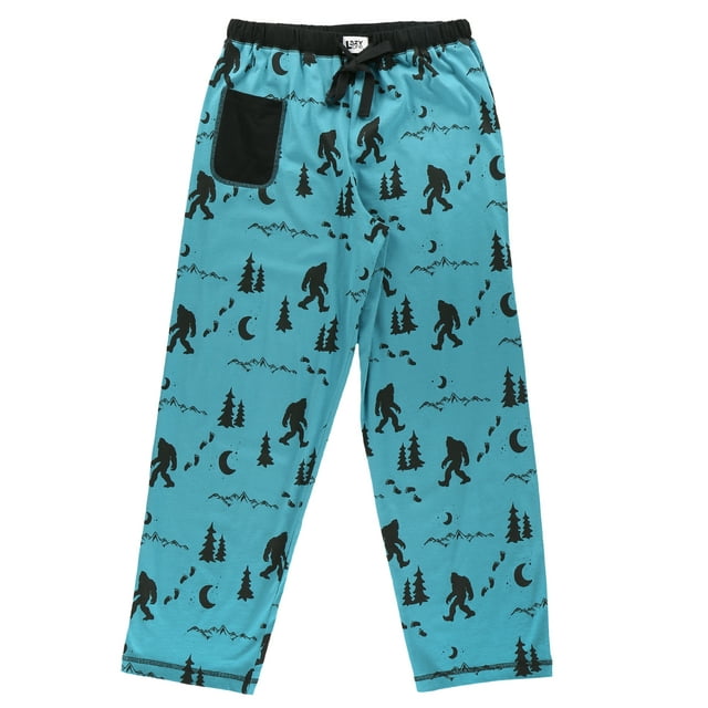 LazyOne Pajamas for Women, Cute Pajama Pants and Top Separates, Mountain Bigfoot, Xsmall