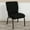 Black Fabric/Silver Vein Frame, variant on BizChair 20.5 in. Black Molded Foam Church Chair