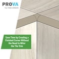 thumbnail image 3 of M-D Building Products 32015 5/16 in. Pewter Aluminum Bullnose Inside Corner, 3 of 11