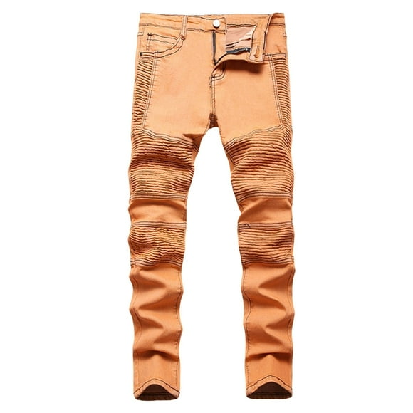 THJRPQJFD Jeans Évasés Y2k Jambe Grand Jeans Noirs Jeans Noirs Larges Pantalons Cargo pour Garçons Vêtements pour 8-10 Vêtements Bébé Garçon 3 Mois 10-12, Orange 13-14 Ans