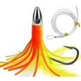 thumbnail image 5 of 5 9Inch Trolling Skirt Lure For Offshore Fishing For Tuna Marlin Rigged Hook E, 5 of 7