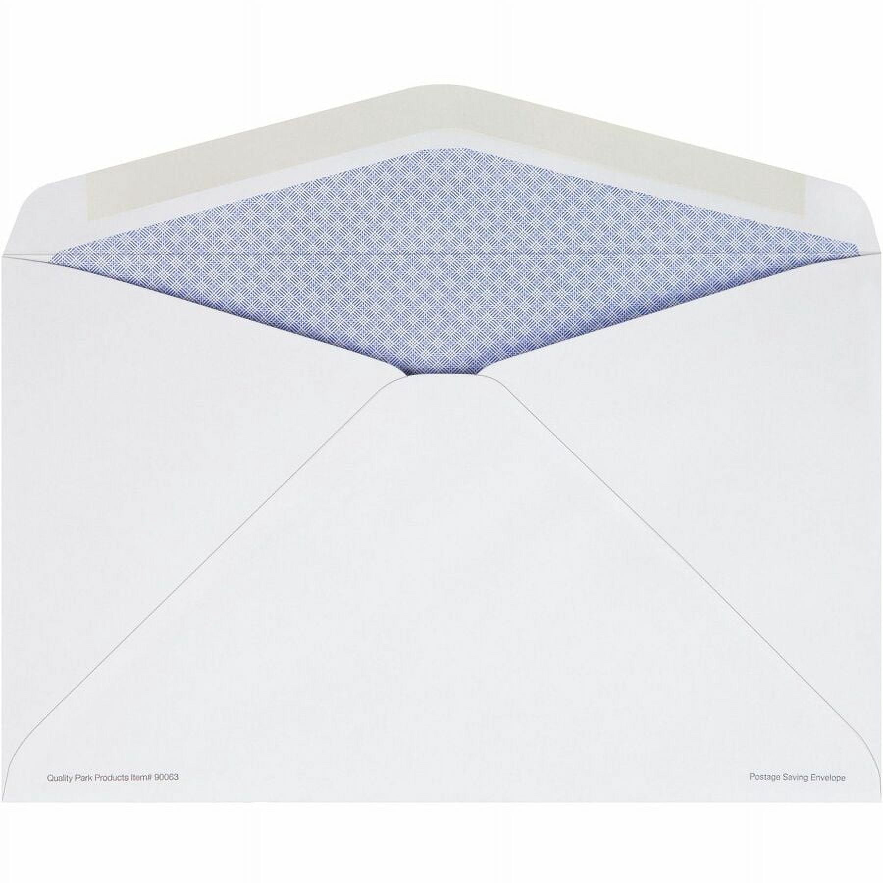 Quality Park Qua-90063 Postage Saving Window Envelopes - #10 1/2 [9.5" X 6"] - White (qua90063)