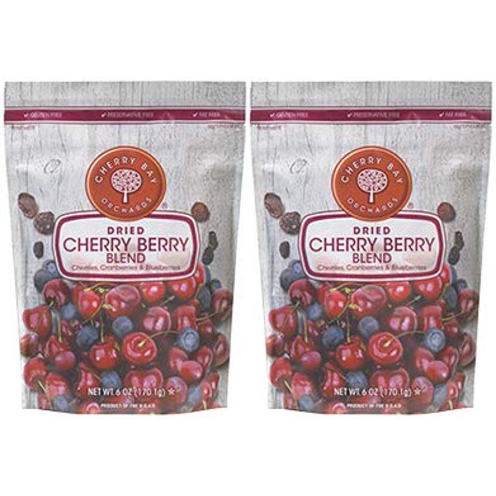 Cherry Bay Orchards Dried Mixed Fruit Blend (Cherries, Blueberries