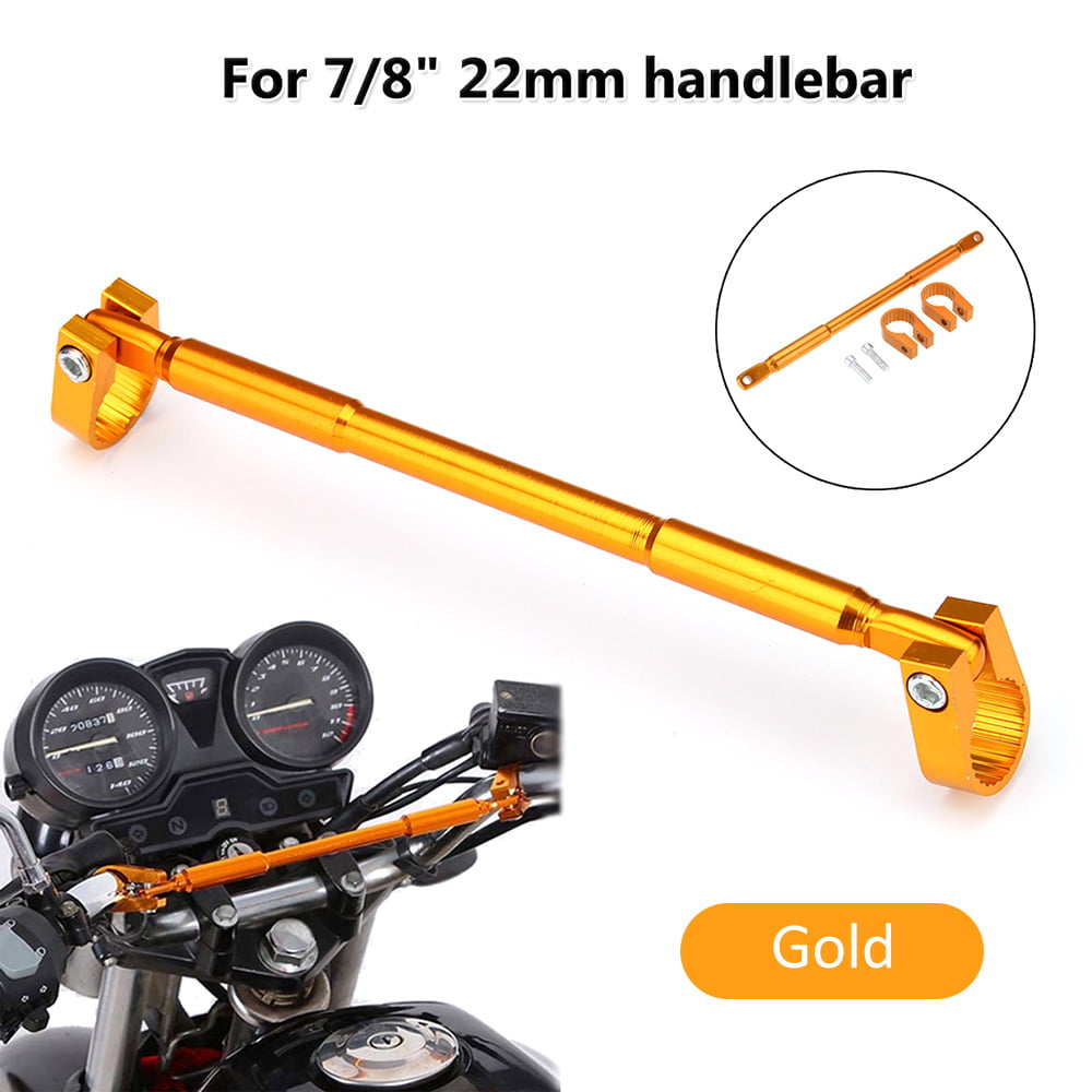 Universal Handlebar Balance Bar Handlebar Cross Bar for Motorcycle Orange