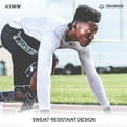thumbnail image 3 of COBY Pro Fitness Bluetooth 5.3 True Wireless Earbuds, Noise-Isolating Earphones with Charging Case, Black, 3 of 6