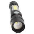 thumbnail image 4 of Flashlight,  Easy To Carry Wear Resistance IPX6 Waterproof Small Size Aluminum Alloy 7 Modes USB  Flashlight with Clip for Camping, 4 of 8