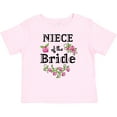 thumbnail image 3 of Inktastic Niece of the Bride Roses Girls Baby T-Shirt, 3 of 5