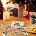 thumbnail image 4 of Ensemble de 8 Pcs d'Outils de Cuisson de Gâteaux Stéréoscopiques de Noël en Acier Inoxydable, 4 of 7