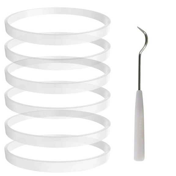 6 Pack Silicone Gasket Set For Blender Fits Various Models Easy Installation And Food Safe Replacement Solution