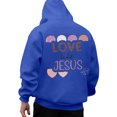 thumbnail image 3 of WILLBEST Sudaderas En Pareja Sudaderas con Capucha y Sudaderas para Hombre Sudadera con Capucha Informal Holgada con Estampado De Letras para Uso Diario Otoño Invierno Ropa De Calle Cómoda XXXGrande, 3 of 3