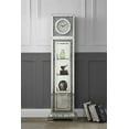 thumbnail image 4 of ACME Noralie Grandfather Clock in Mirrored & Faux Diamonds, 4 of 9