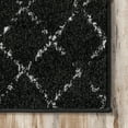 thumbnail image 5 of nuLOOM Moroccan Blythe Black and White 4' x 6' Transitional Area Rug, 5 of 9