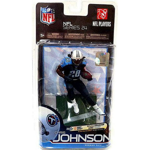 Chris Johnson Action Figure Dark Blue Jersey Sports Picks Series 24