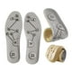 thumbnail image 4 of 2 Pares de Plantillas para Zapatos, Cojín de Aire de Absorción de Impacto Transpirable para Mujeres Y Hombres, Almohadilla para Masajear Los Pies, Alm 45-46 Yinane Plantillas de acupresión para pies, 4 of 6