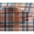 thumbnail image 3 of oneOone Viscose Chiffon Fabric Madras Check Print Fabric By Yard 42 Inch Wide, 3 of 3