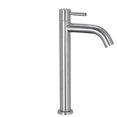 thumbnail image 1 of Queilt Basin Mixer Single Hole Basin Faucet Brushed Stainless Steel Basin Faucet, 1 of 5