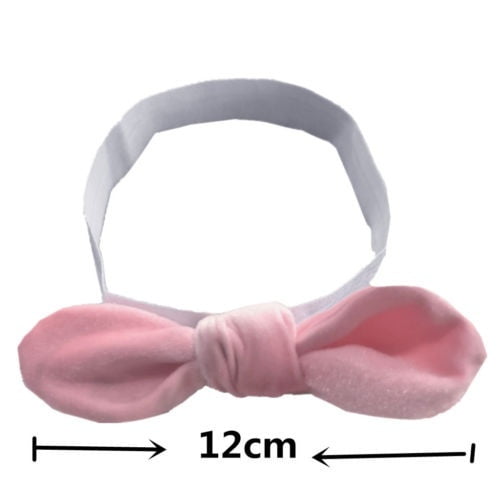 Baby Toddler Girls Kids Bunny Rabbit Bow Knot Turban Headband HairBandHeadwrapca