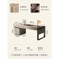 thumbnail image 1 of Computer Executive Office Desks Reception Wood Modern Writing Office Desks Luxury Meeting Tablo Oficina Office Furniture WN50OD My Lux Decor Round, 1 of 21