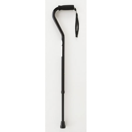Seat Cane 250 Lb Weight (ZCHCNE0014 - - Med Offset Push Button Cane, 250 lb Weight Capacity, Offset straight handle promotes ergonomic grip for enhanced support and.., By Cardinal Health Ship from)