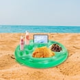 thumbnail image 3 of JingChun Inflatable Floating Drink Holder with Holes Large Capacity,Drink Float for Pool Party Beach, 3 of 4