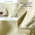 thumbnail image 4 of Weddingly Certified 100% Eucalyptus Tencel Lyocell Sheets|4 Piece Set|Sateen Weave|Genuity Tags Included|Natural Sheen(King,Sage Green), 4 of 5