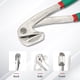 thumbnail image 2 of Sidaley Alicates de herramienta de reparación de abolladuras de cejas de rueda de agujero de borde de coche, piezas de modificación de acero Vehículos, repuestos y accesorios Mis, 2 of 6