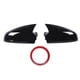 thumbnail image 2 of Tapa De Espejo Retrovisor, Cubierta De Espejo De Puerta Negra Brillante, Adhesivo Resistente A Los Arañazos 6428918 Para H MK5 2004-2009, 2 of 7