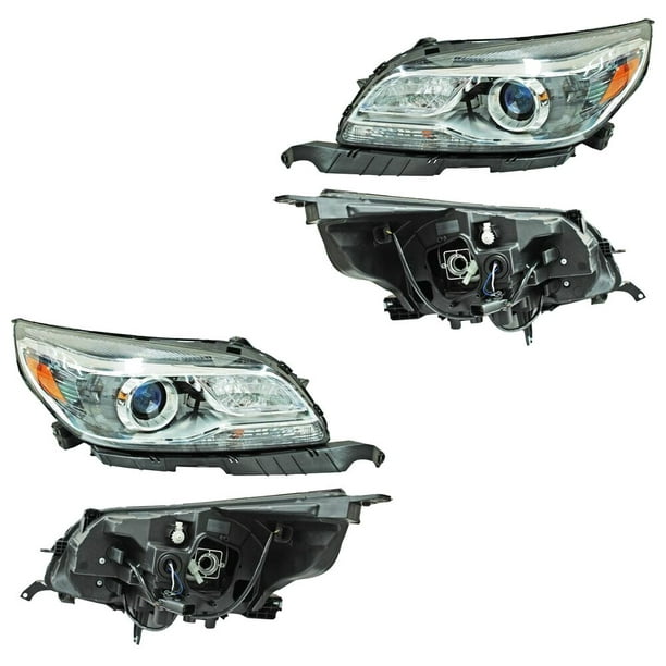 PAR FAROS tipo para xenon - Compatible con Chevrolet Malibu 2013 - 2015 GEN Genérica .
