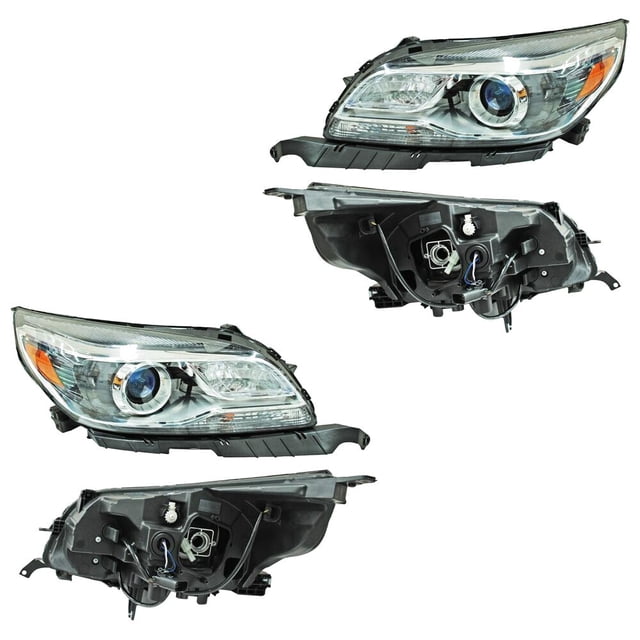 PAR FAROS tipo para xenon - Compatible con Chevrolet Malibu 2013 - 2015 GEN Generica .
